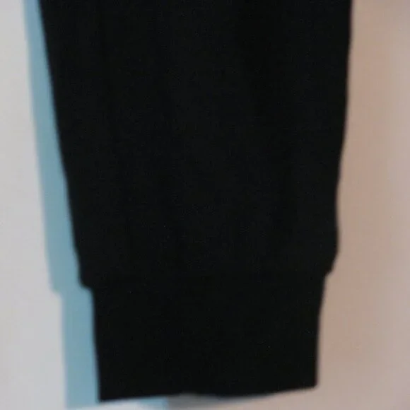 ** Torrid Knit Pants Size 00 Fits Medium/Large Black Athletic Workout Pant - Picture 3 of 4